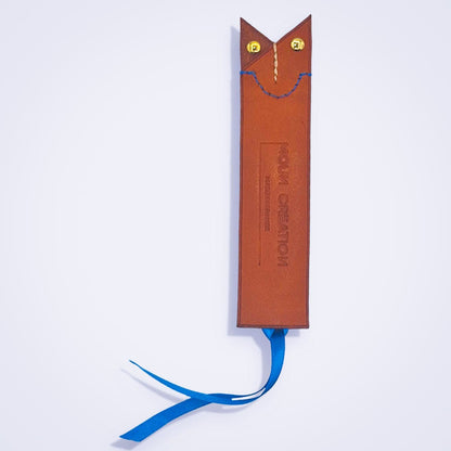 Marque - page Paul & Elsa en cuir bicolore - MOUN CREATION Artisan maroquinier